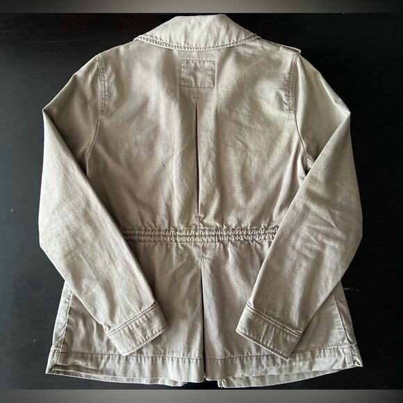 ABERCROMBIE & FITCH Green Utility Jacket Ladies sz S - Picture 6 of 6
